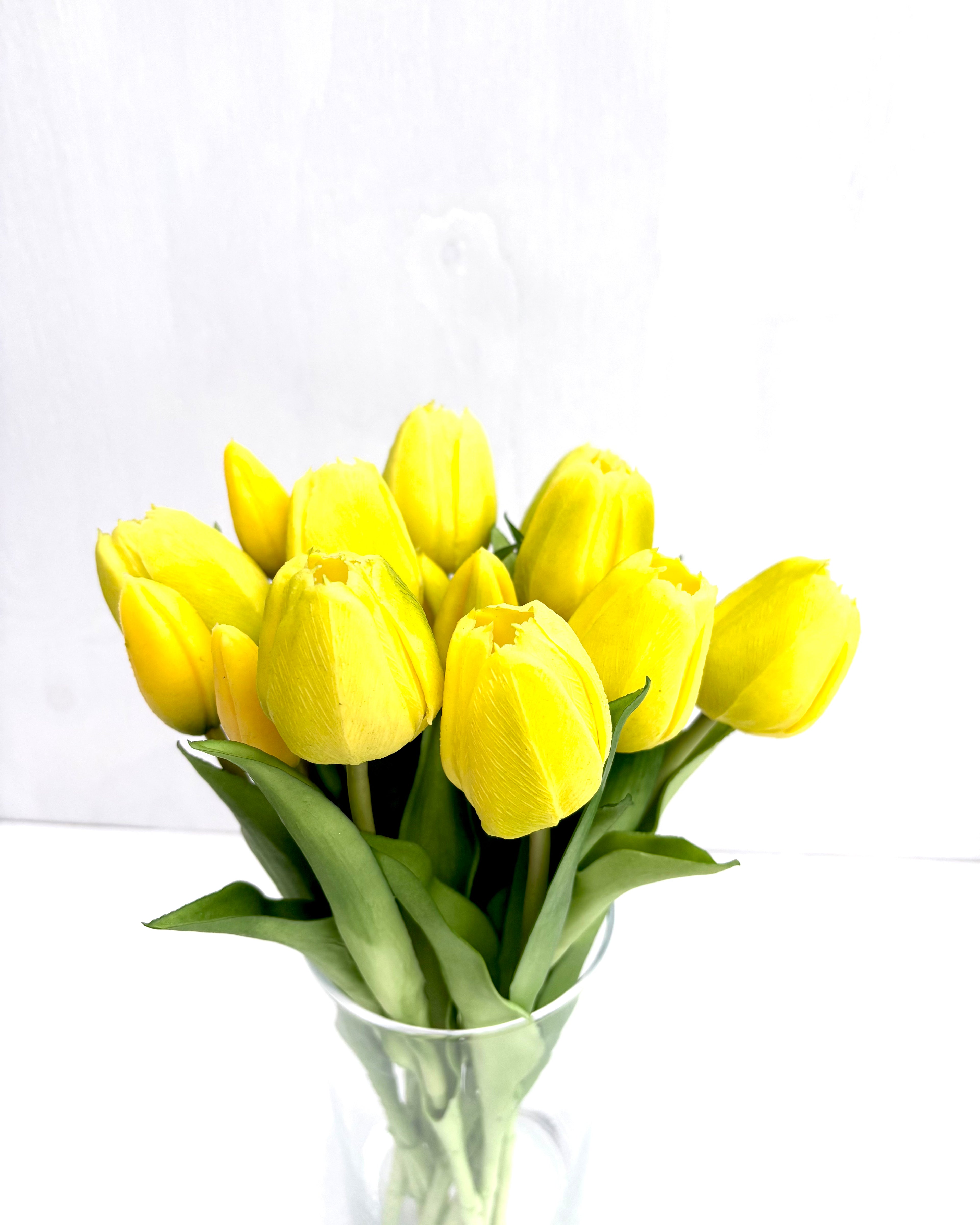 Tulpanbukett Gul